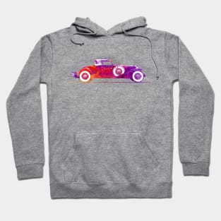 Cord L-29 Cabriolet 1931 - Colorful Watercolor Hoodie